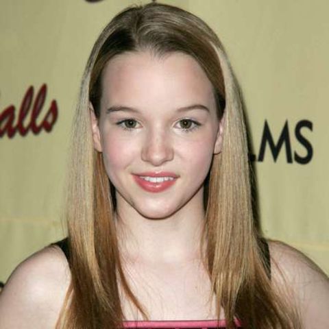 A younger Kay Panabaker caught on the camera.